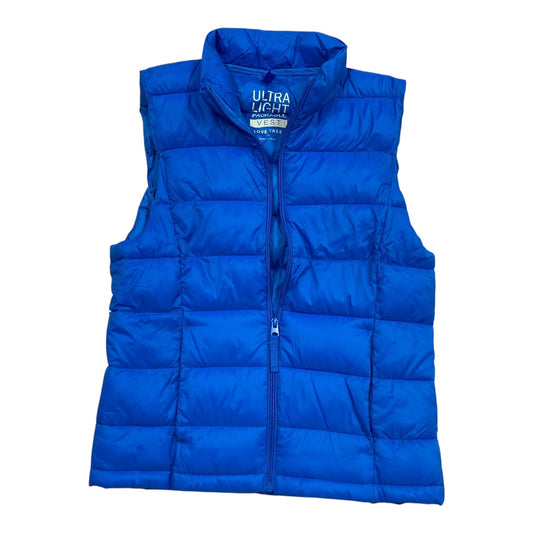 Vest Puffer & Quilted By Love Tree In Blue, Size:M
