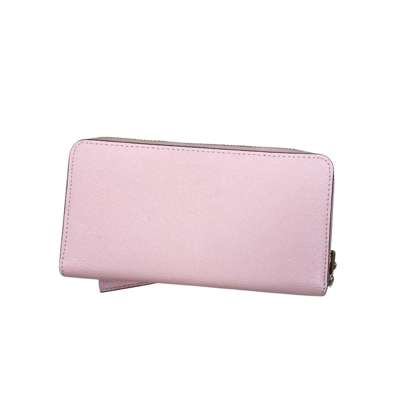 Wristlet Designer By Coach In Peach, Size:Medium