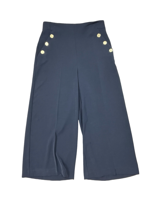 Pants Wide Leg By Joseph Ribkoff In Navy, Size:S