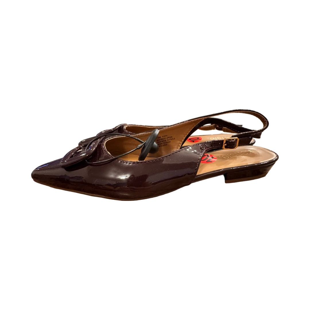 Shoes Flats By Kensie In Maroon, Size:10