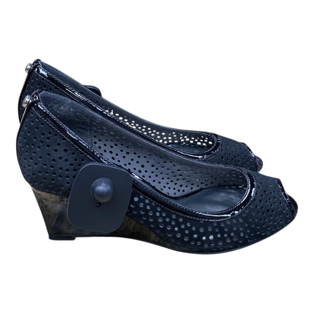 Shoes Designer By Stuart Weitzman In Black, Size:6