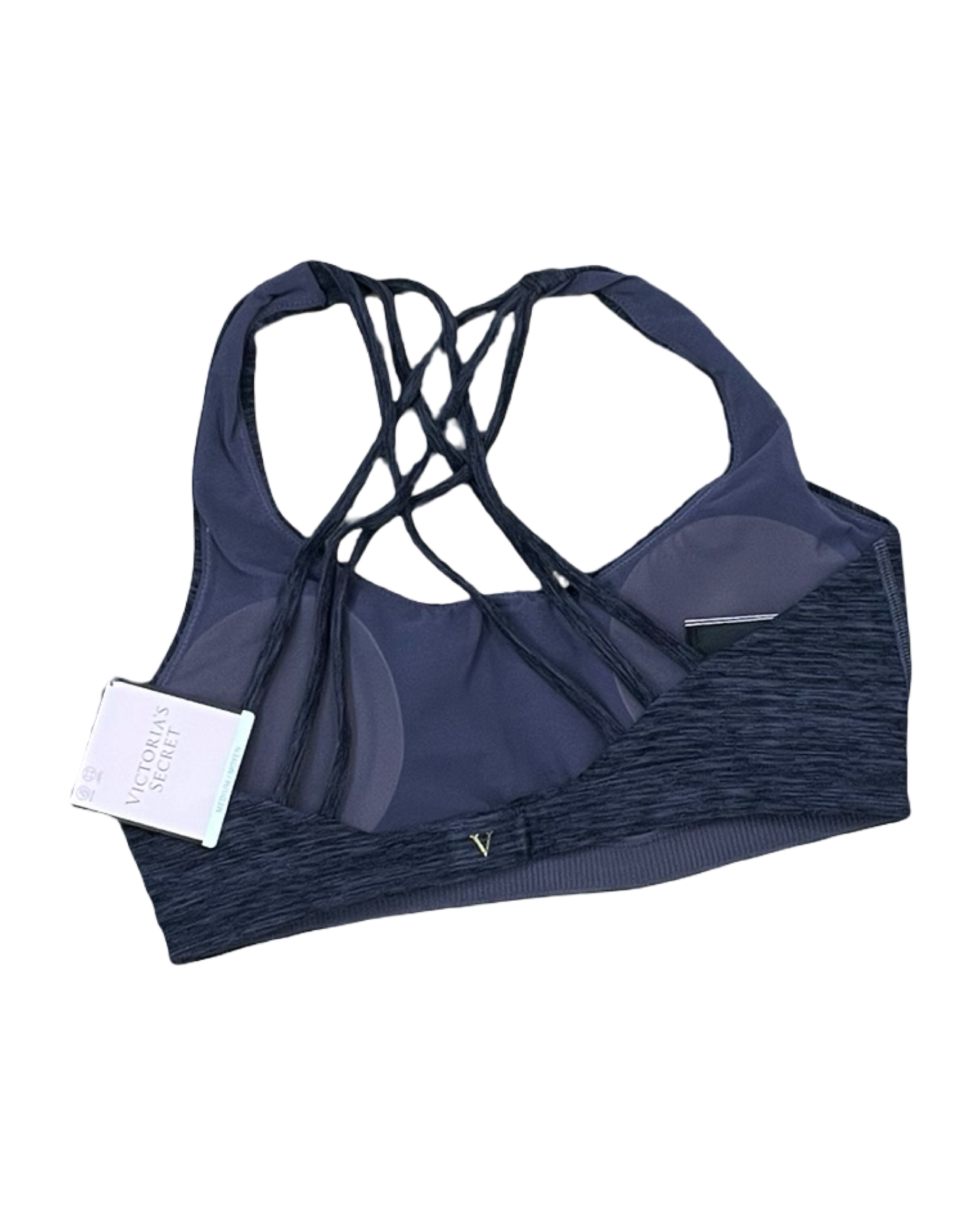 Athletic Bra By Victorias Secret In Purple, Size:M