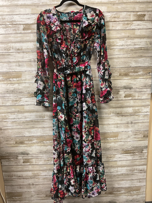 Dress Casual Maxi By Clothes Mentor In Floral Print, Size:M