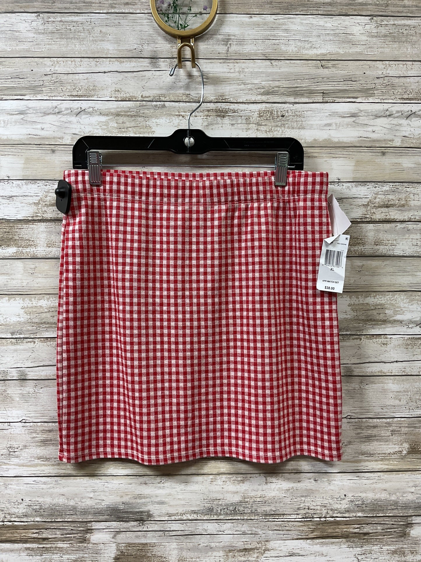 Skirt Mini & Short By Freshman In Checkered Pattern, Size:Xl