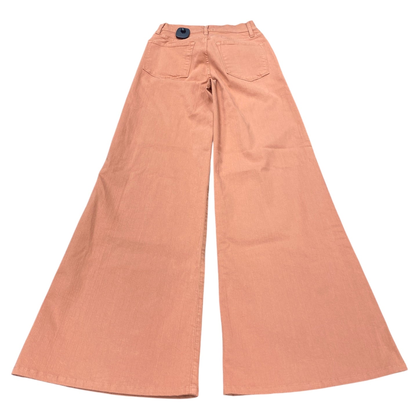 Jeans Wide Leg By Frame In Peach, Size:2