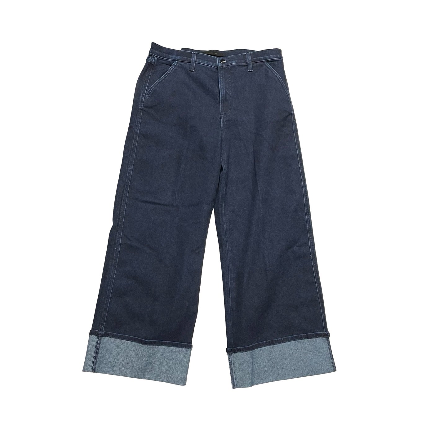 Jeans Wide Leg By Joes Jeans In Blue Denim, Size:12