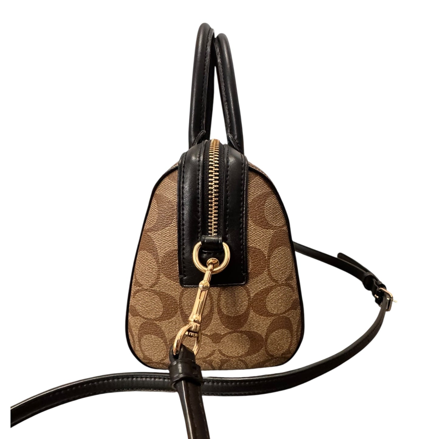 Handbag Designer By Coach In Brown, Size:Medium
