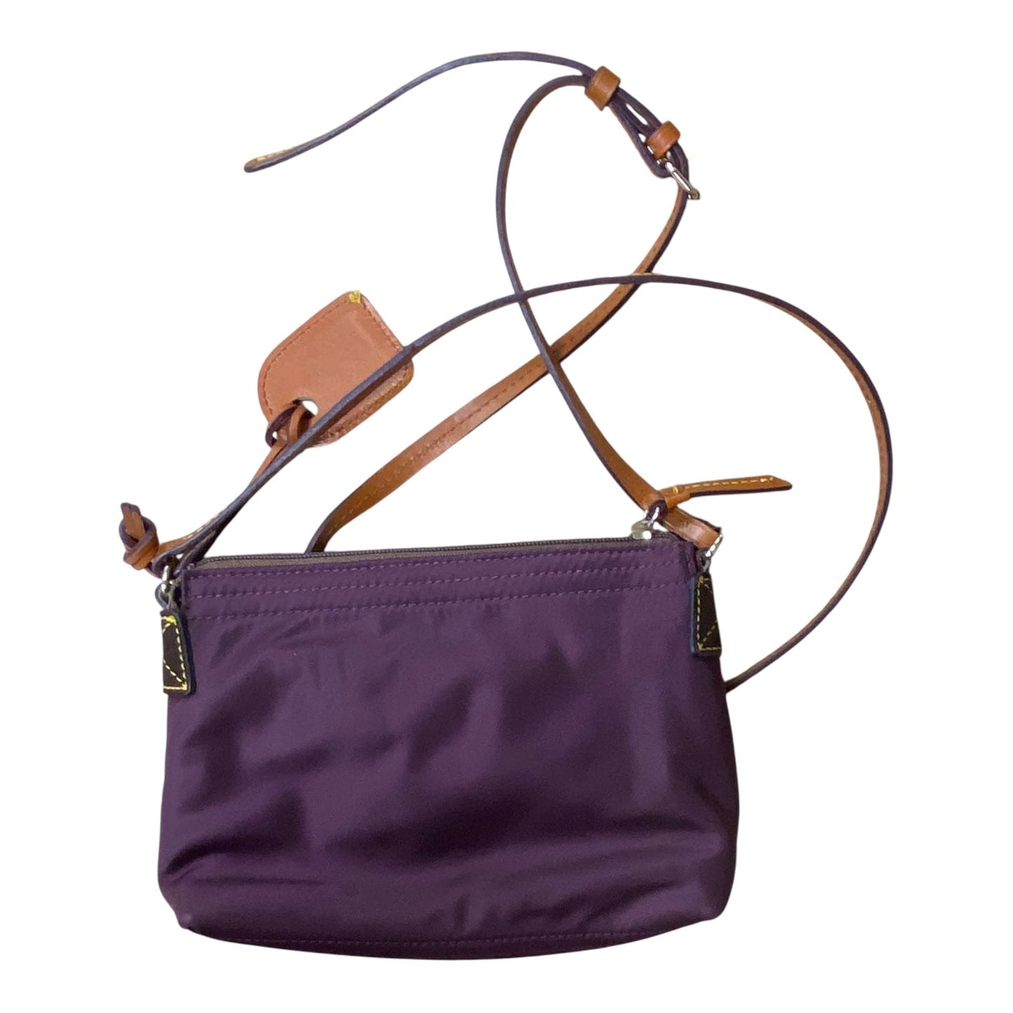Crossbody Designer By Dooney And Bourke In Purple, Size:Small