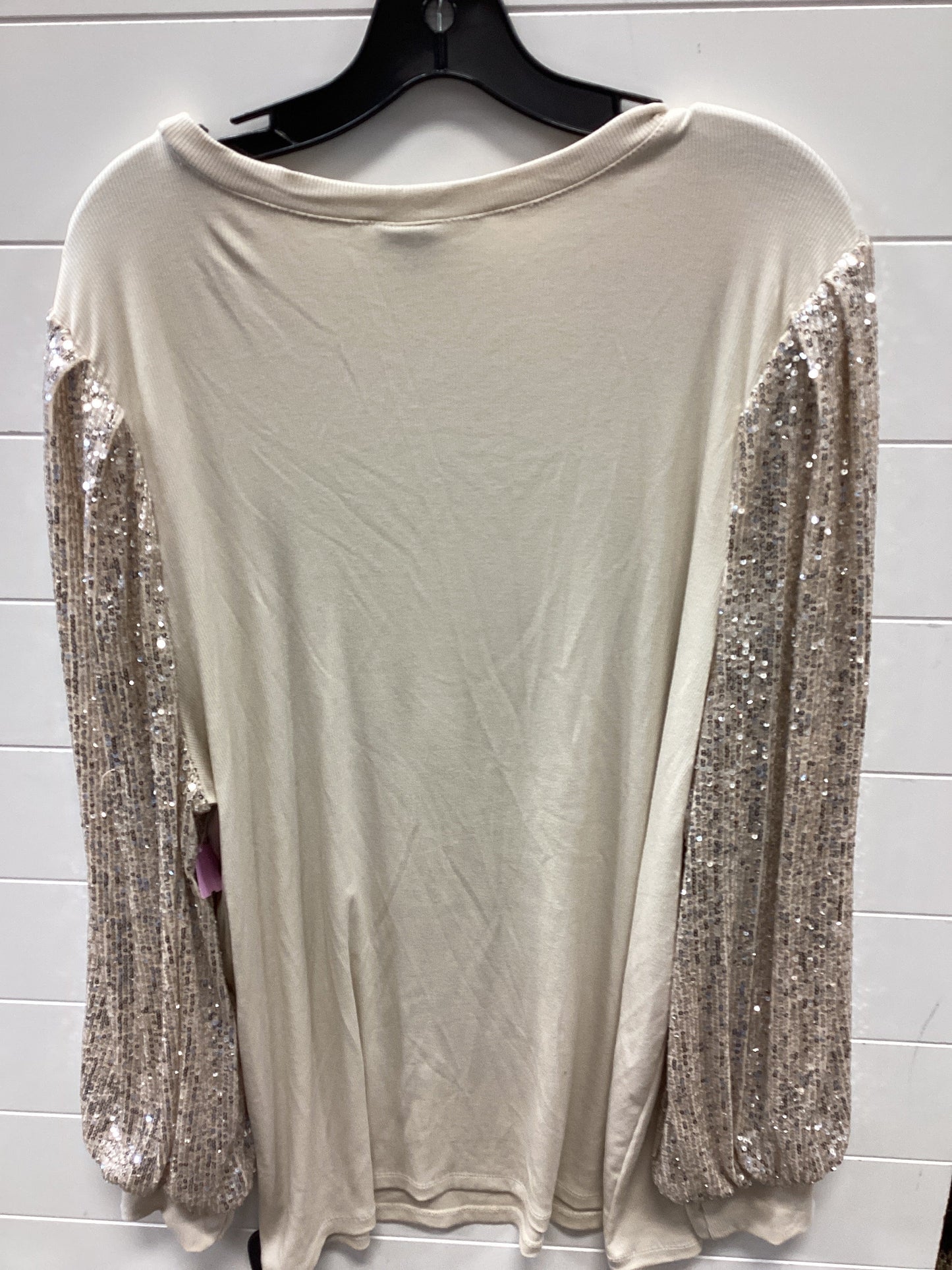 Top Ls By Torrid In Cream, Size:3X