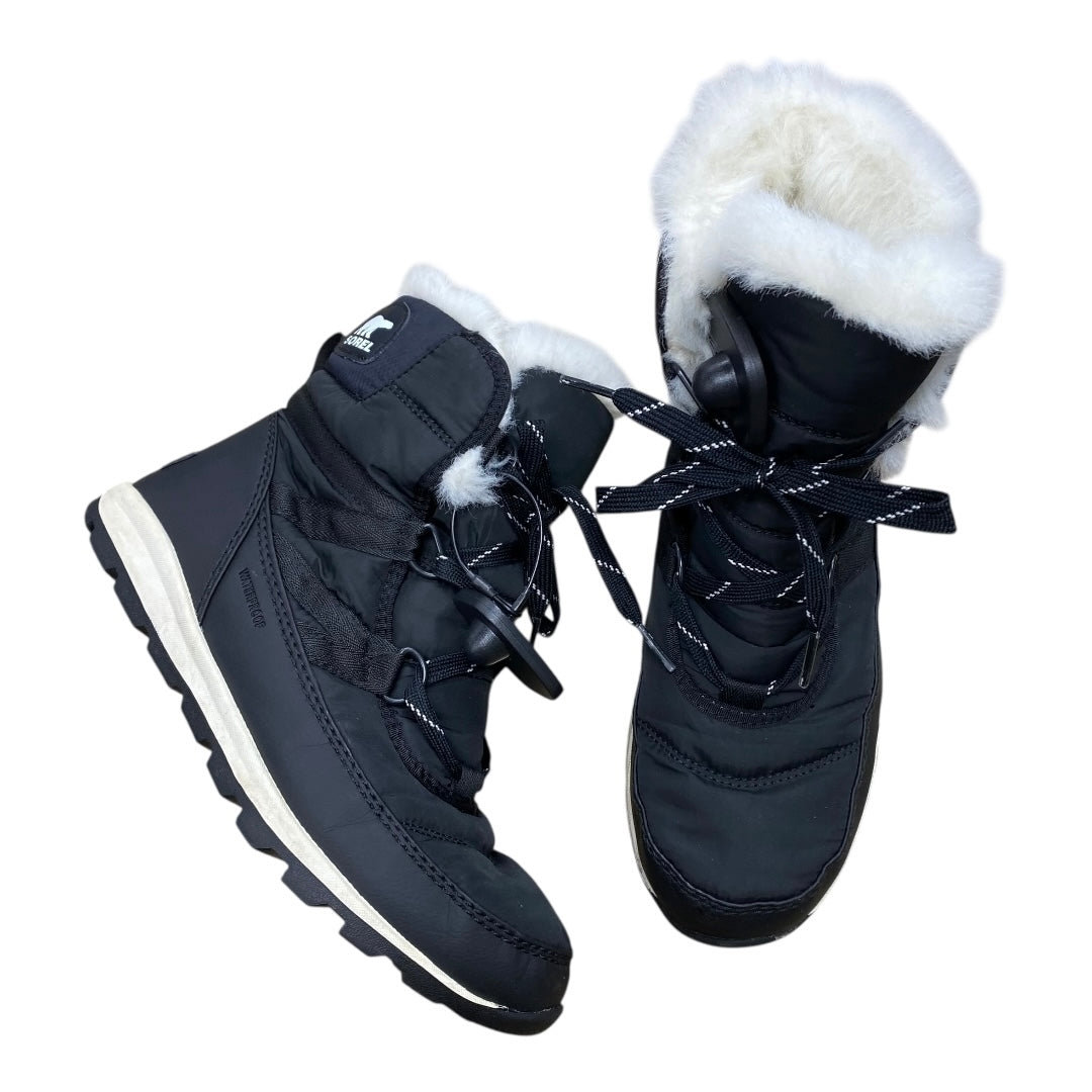 Boots Designer By Sorel In Black, Size:7