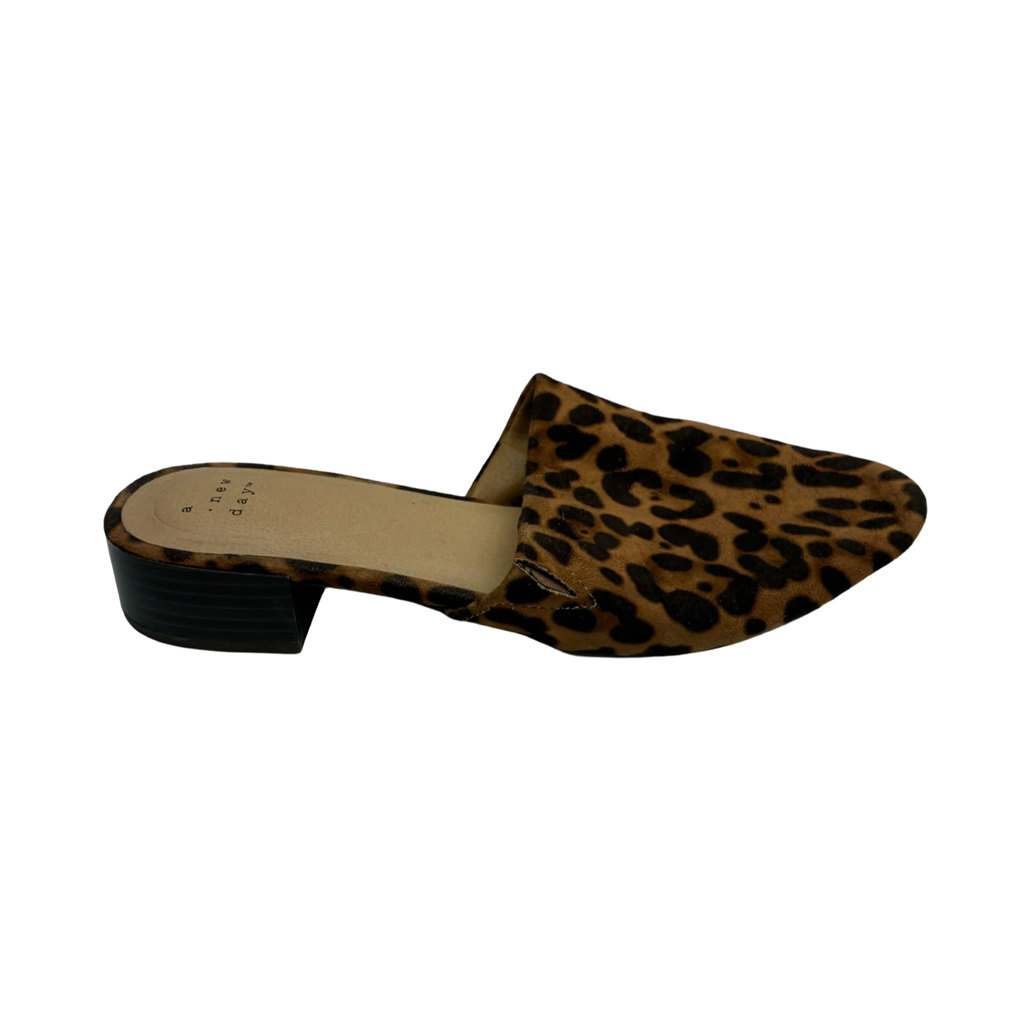 Shoes Flats By A New Day In Animal Print, Size:8.5