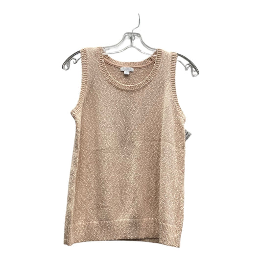 Top Sleeveless By J. Jill In Tan, Size:Xsp