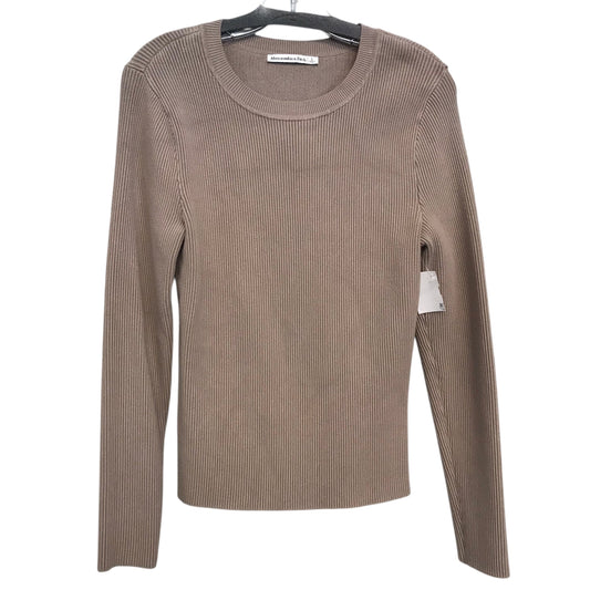 Top Ls By Abercrombie And Fitch In Brown, Size:L
