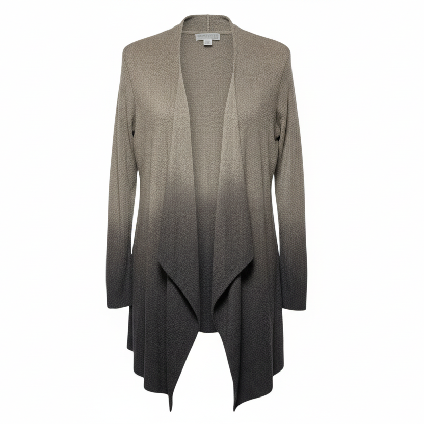 CozyChic Lite Ombre Calypso Wrap Cardigan By Barefoot Dreams In Ombre Print, Size: L/XL