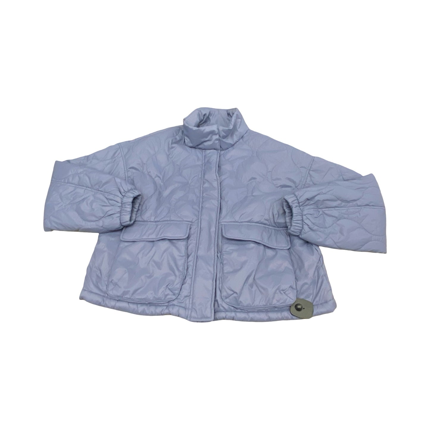 Jacket Puffer & Quilted By Old Navy In Purple, Size:S