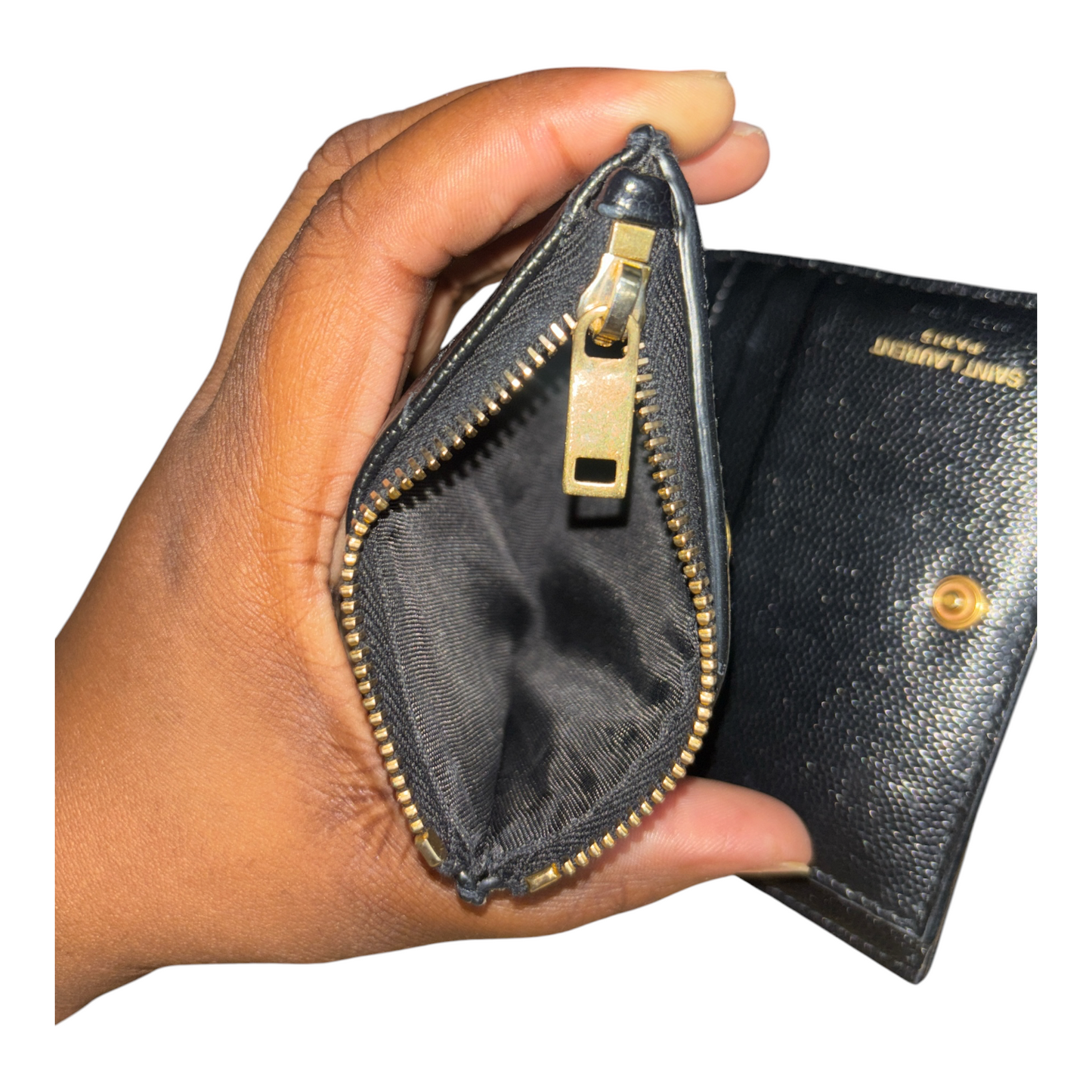 Wallet Luxury Designer By Yves Saint Laurent, Size: Medium
