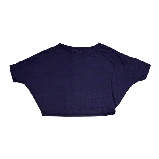 Athletic Top Ss By Lululemon In Purple, Size:Xl
