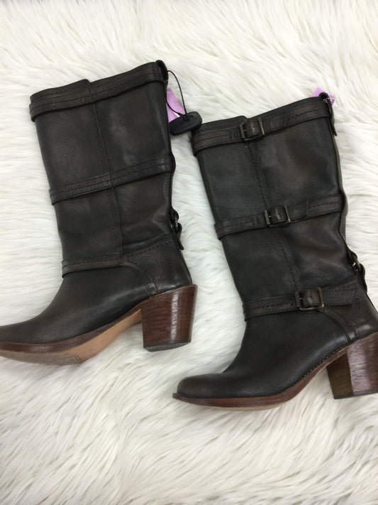 Boots Designer By Frye In Brown, Size:8