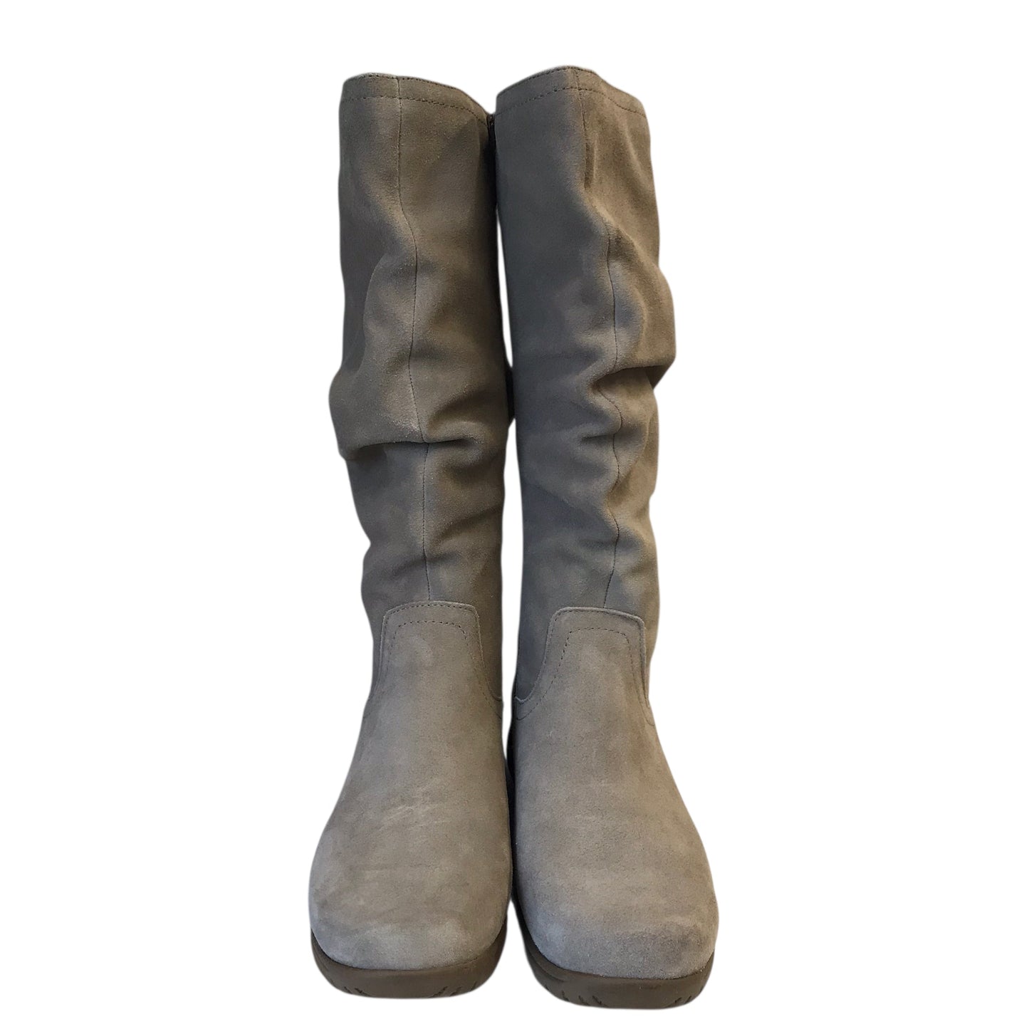 Boots Mid-Calf Flats By Bass In Tan, Size:9