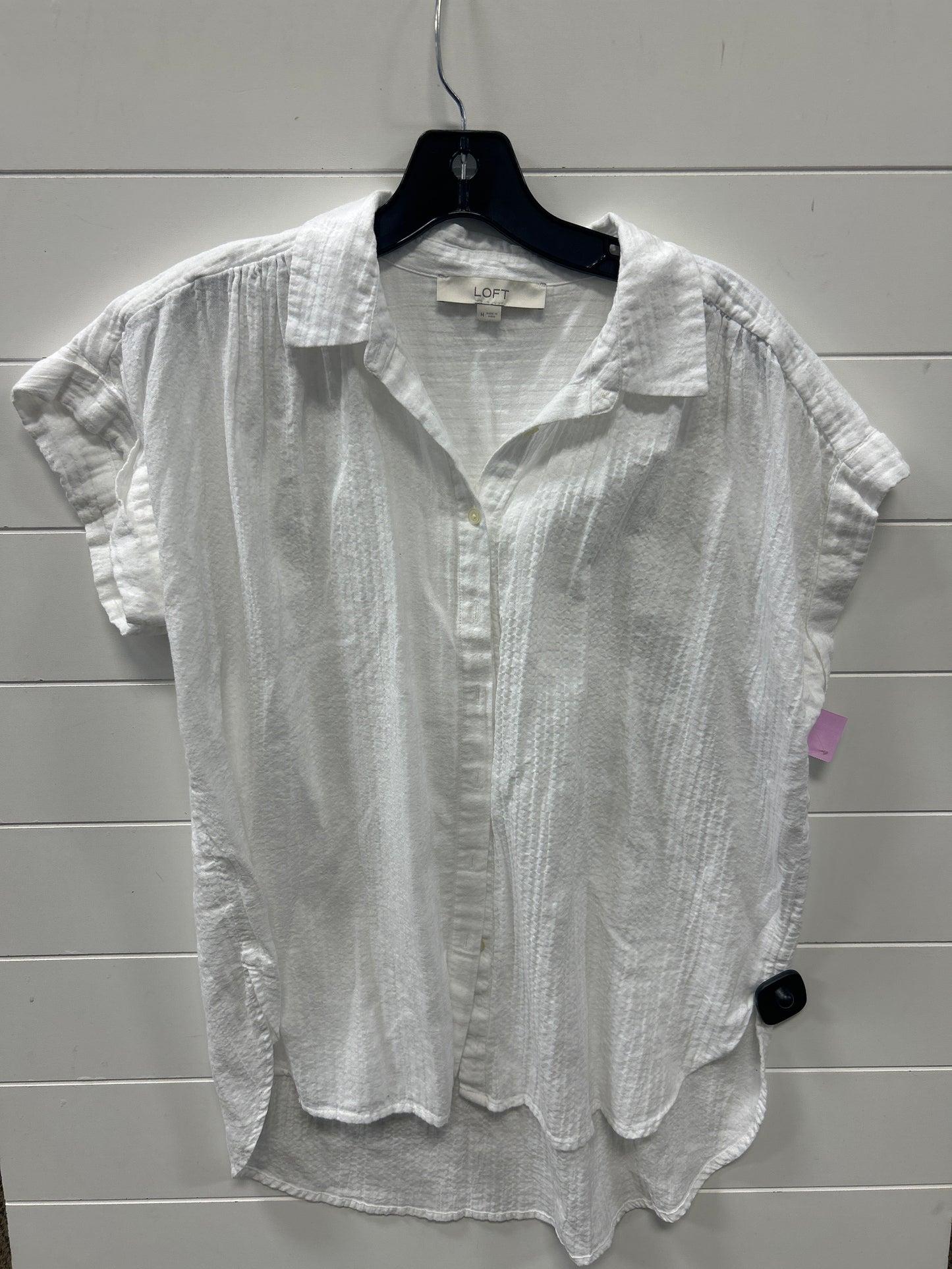 Top Ss By Loft In White, Size:M