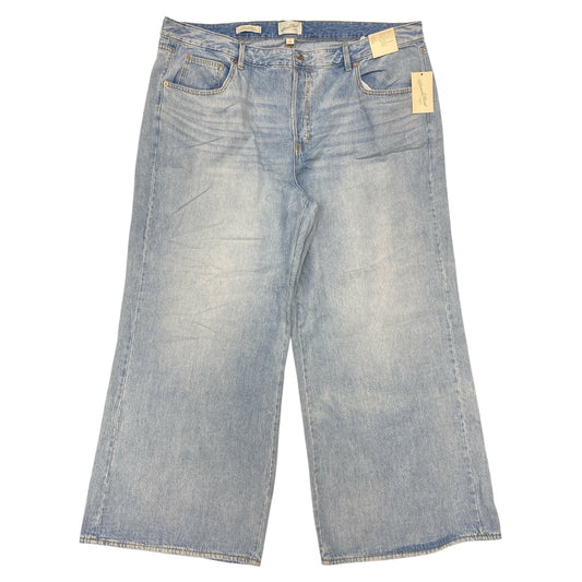 Jeans Wide Leg By Universal Thread In Blue, Size:22