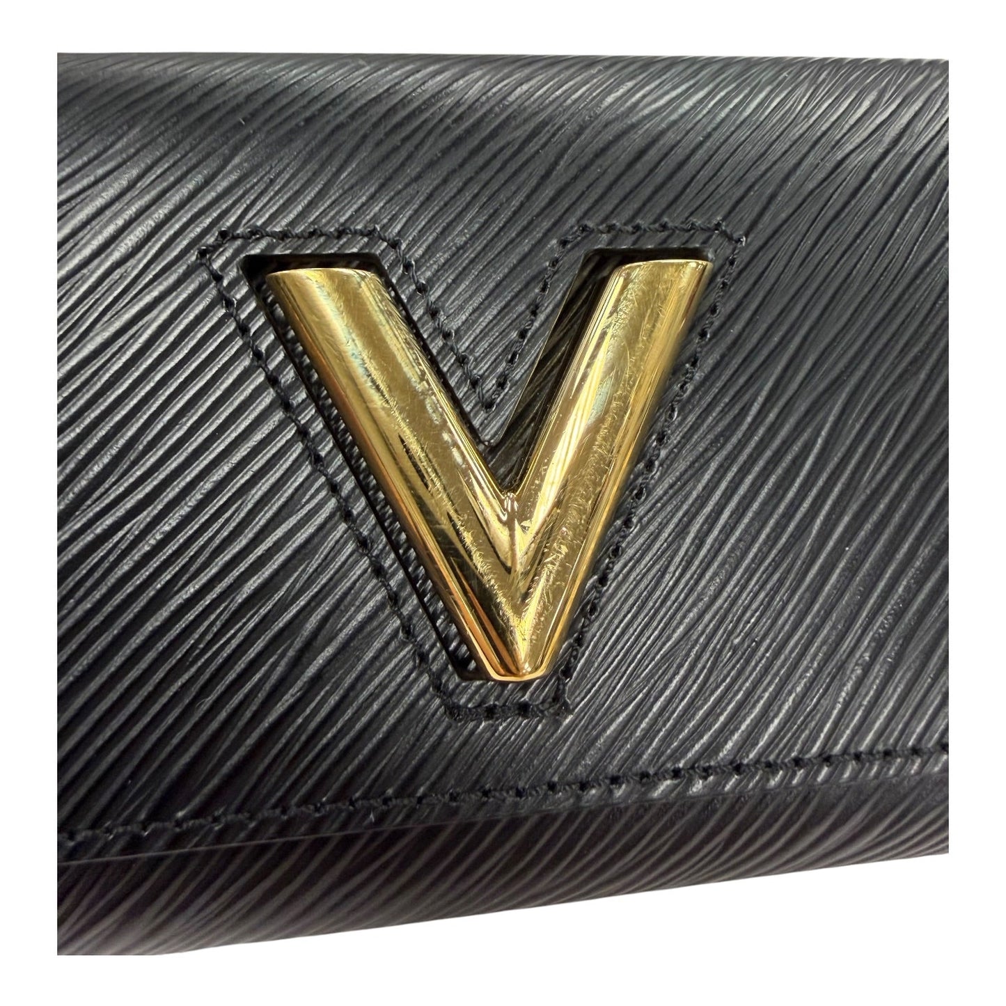Handbag Luxury Designer By Louis Vuitton In Black, Size:Small