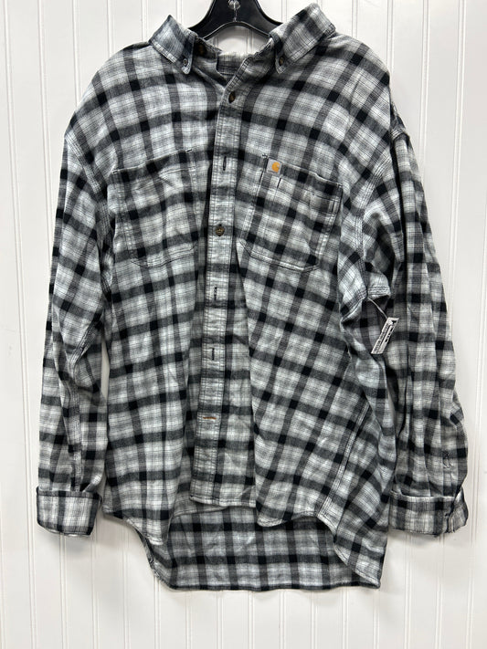 Top Ls By Carhartt In Grey, Size:Xl
