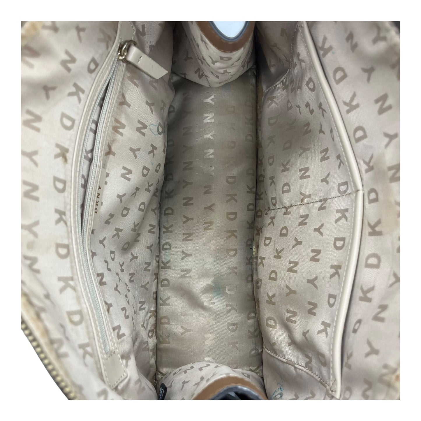 Handbag By Dkny In Brown, Size:Medium