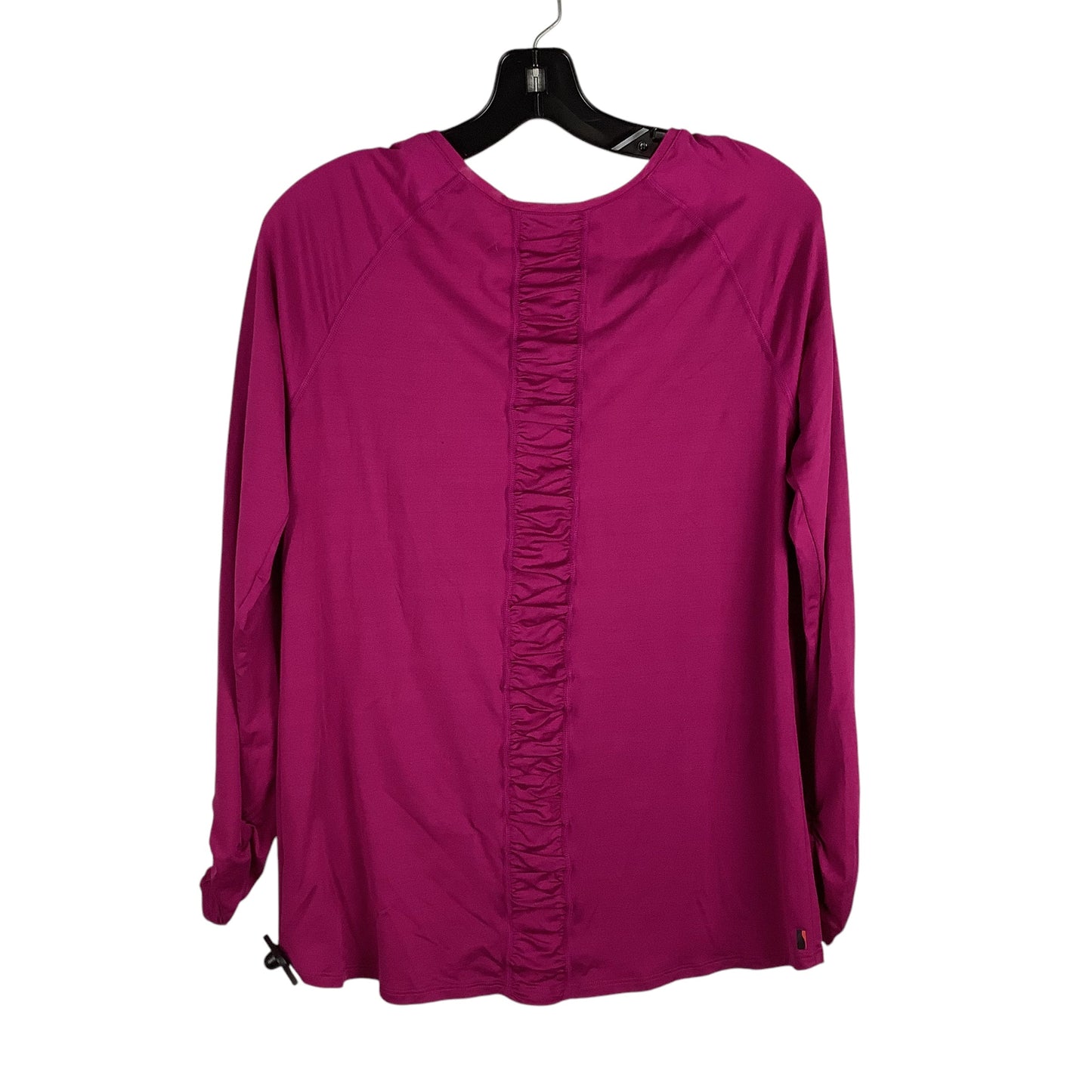 Athletic Top Long Sleeve Crewneck By Spanx In Purple, Size: M
