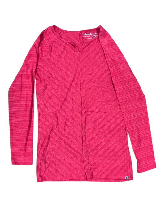 Top Ls By Eddie Bauer In Pink, Size:S