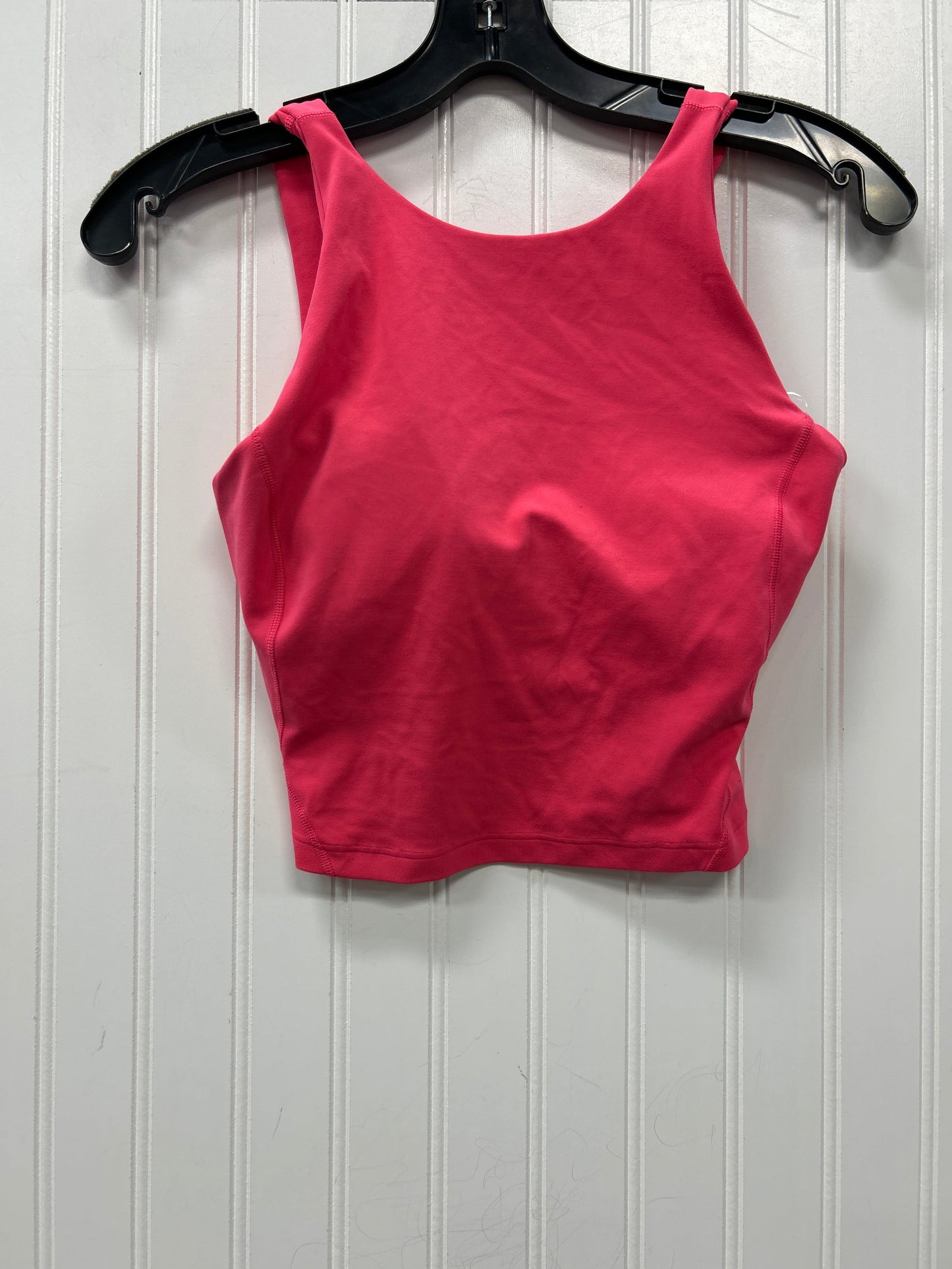 Athletic Tank Top By Lululemon In Pink, Size:4