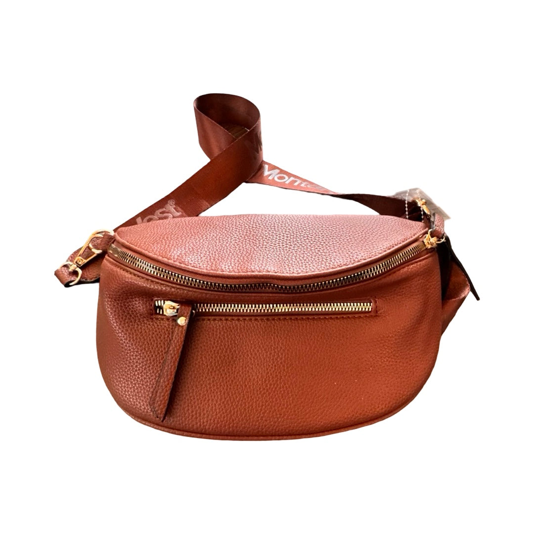 Belt Bag By Montana West In Brown, Size:Small