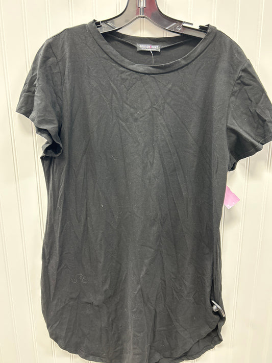 Tunic Ss By Fashion Nova In Black, Size:3X