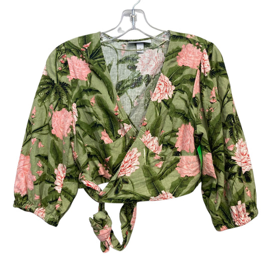 Top 3/4 Sleeve By Target-Designer In Green, Size:S