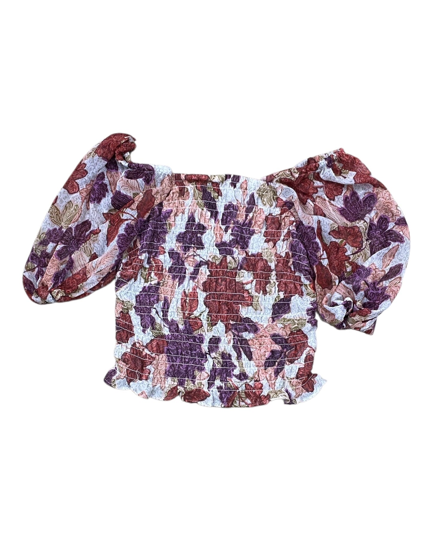 Top Ss By Old Navy In Purple & Tan, Size:L