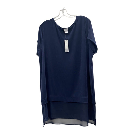 Top Ss By Chicos In Blue, Size:Xl
