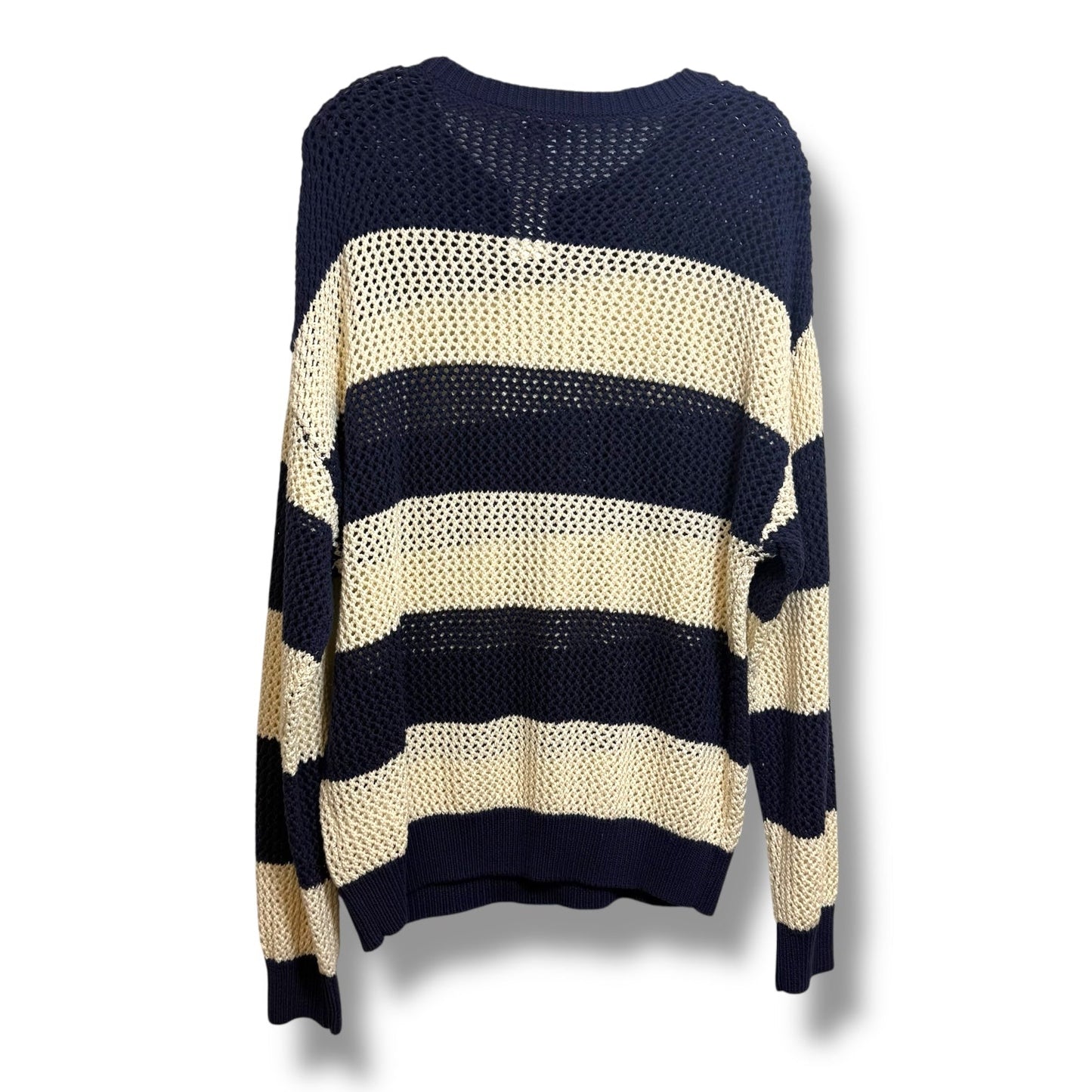 Sweater By Clothes Mentor In Navy, Size: Xl