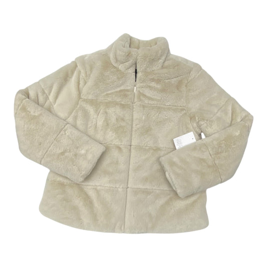 Jacket Faux Fur & Sherpa By Daily Thread In Beige, Size:M