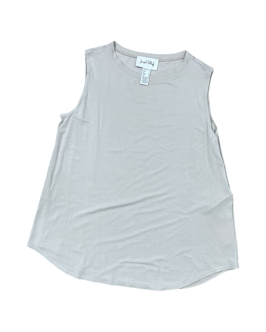 Top Sleeveless By Joseph Ribkoff In Tan, Size:S