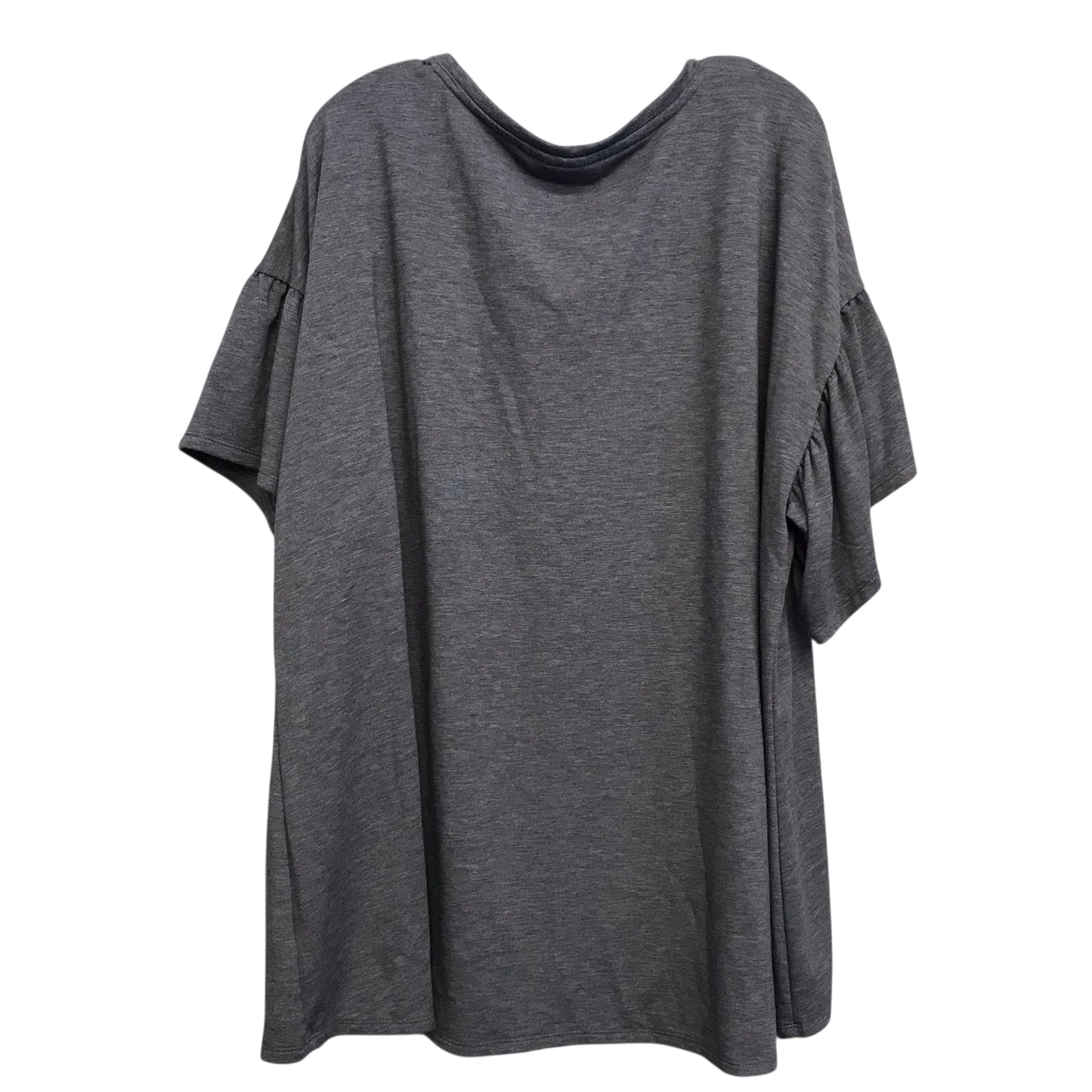 Top Ss By Evri In Grey, Size:3X