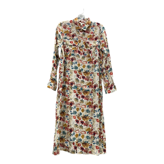 Dress Casual Midi By Lucky Brand In Multi, Size:M