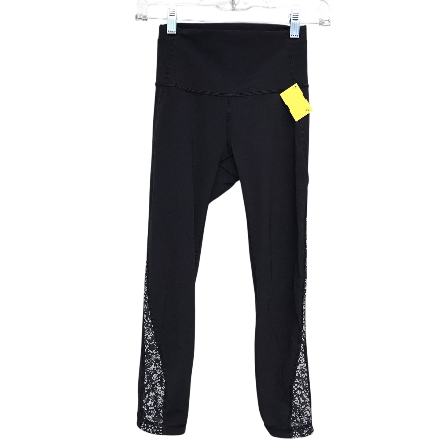 Athletic Leggings Capris By Lululemon In Black, Size:Xs