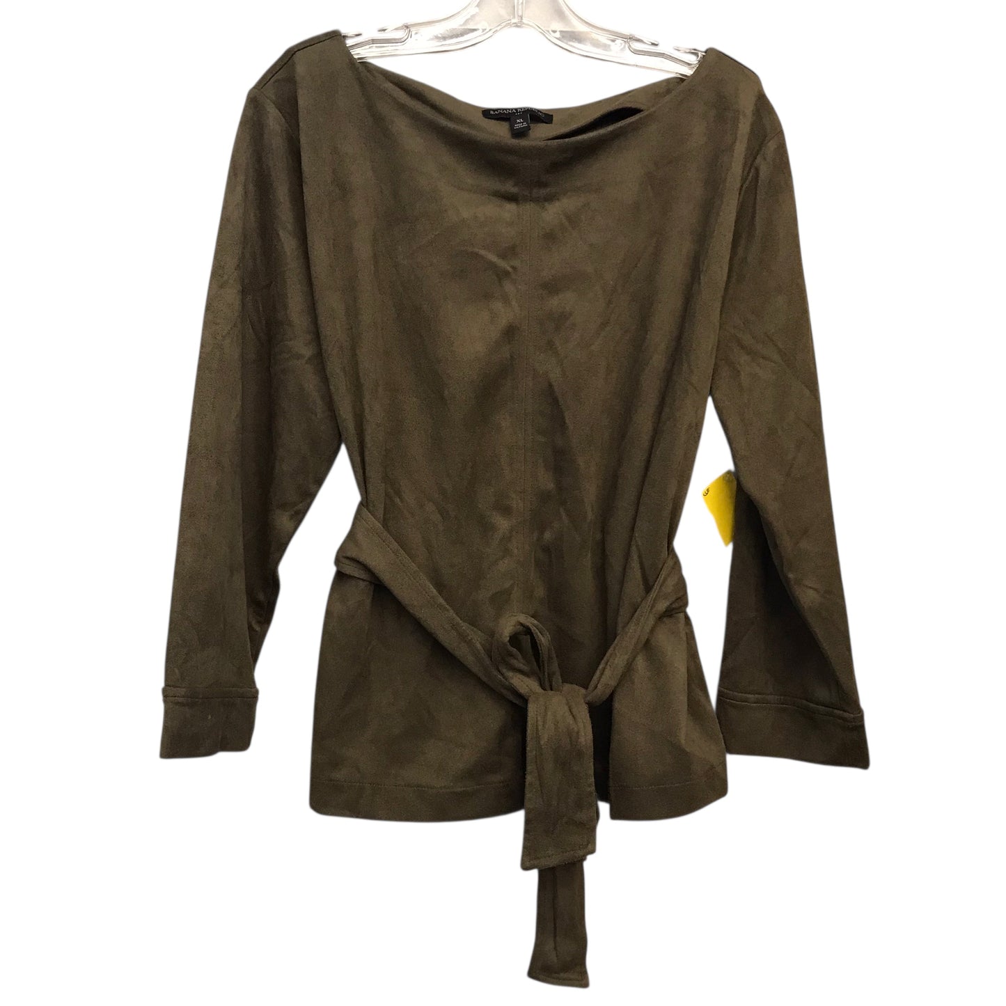 Top Ls By Banana Republic In Green, Size:Xl