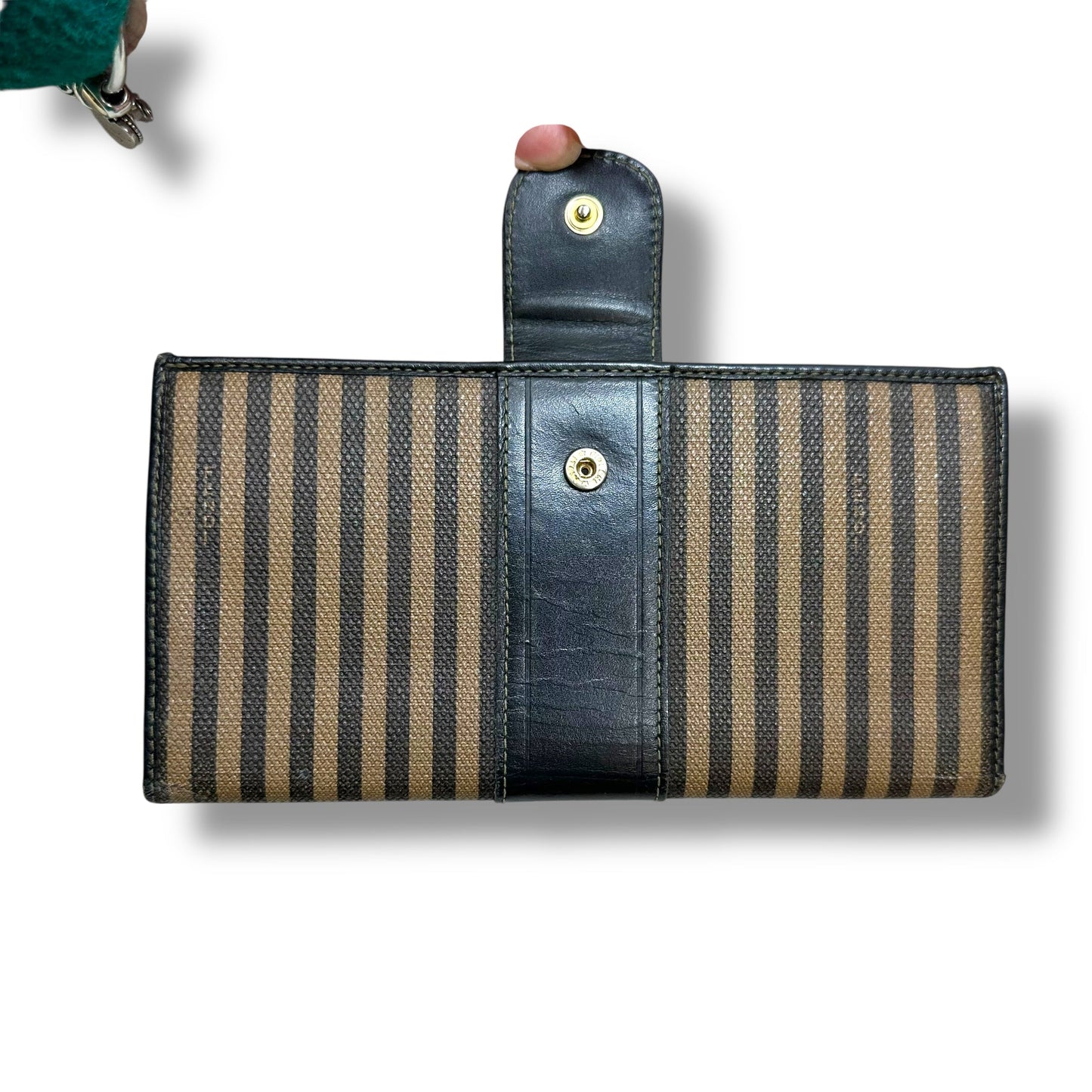 Vintage Wallet Luxury Designer By Fendi, Size: Small