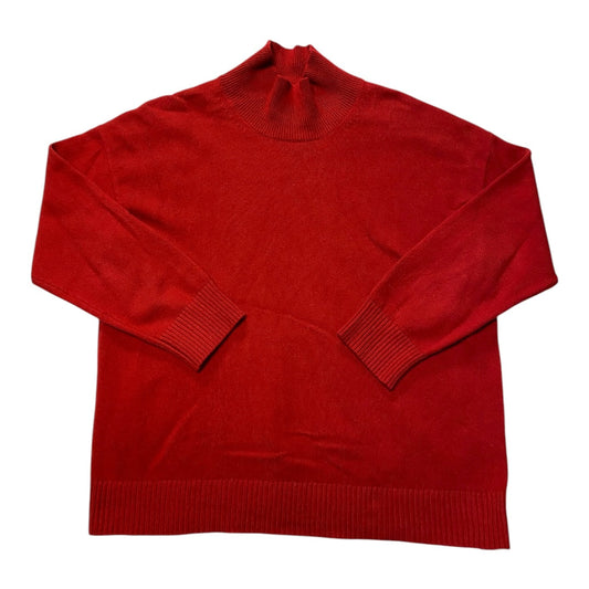 Sweater By Banana Republic In Red, Size:L