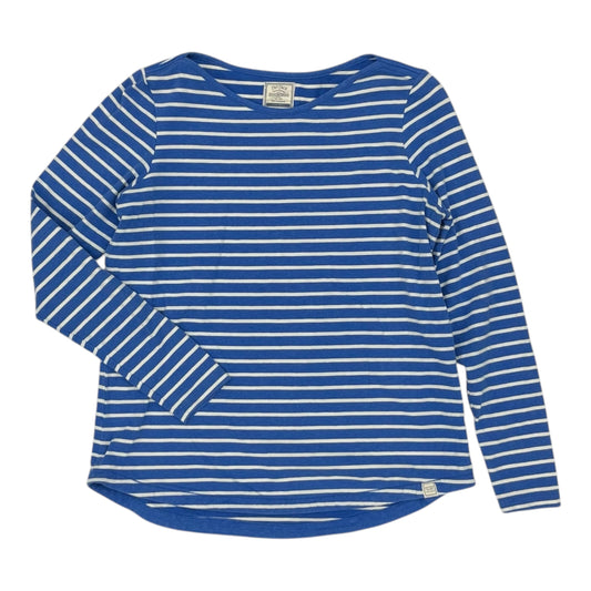 Top Ls By Fatface In Blue & White, Size:M