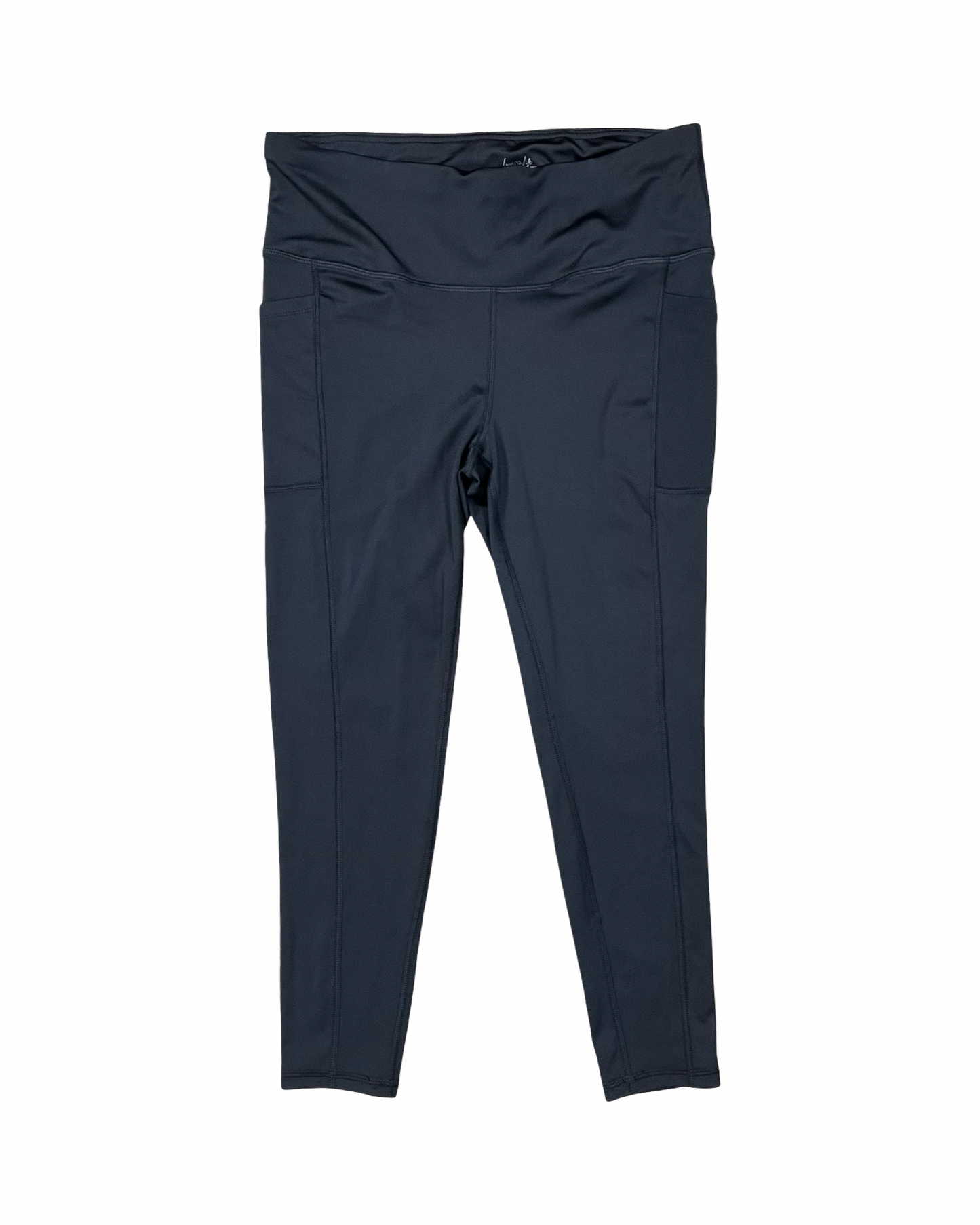 Athletic Leggings By Clothes Mentor In Black, Size:1X