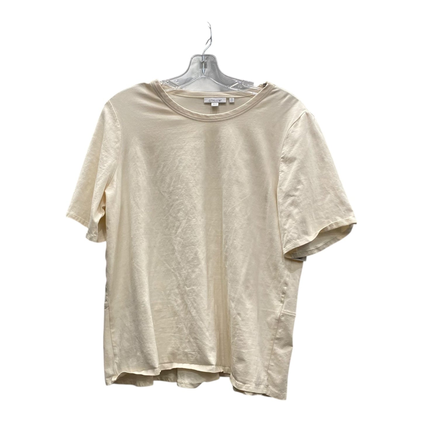 Top Ss By Chicos In Tan, Size:L