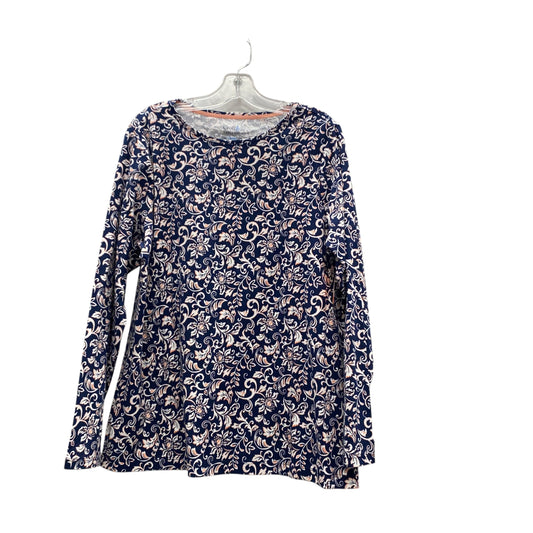 Top Ls By Croft And Barrow In Blue, Size:Xl