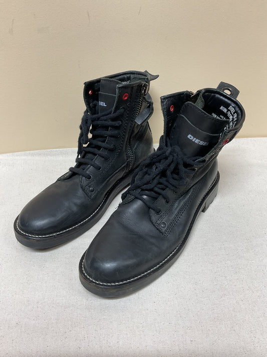 Boots Combat By Diesel In Black, Size:9